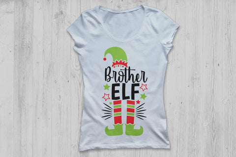 Brother Elf| Christmas Elf SVG Cutting Files. SVG CosmosFineArt 