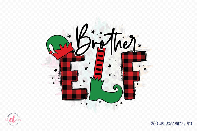 Brother Elf PNG | Kids Christmas Sublimation Sublimation CraftLabSVG 