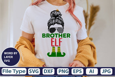 Brother Elf SVG Cut File SVG DesignPlante 503 