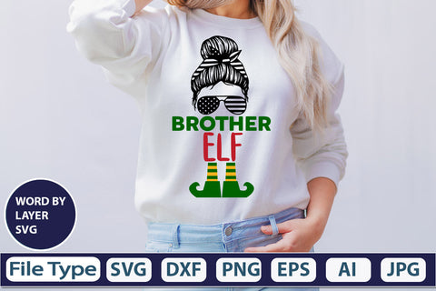 Brother Elf SVG Cut File SVG DesignPlante 503 