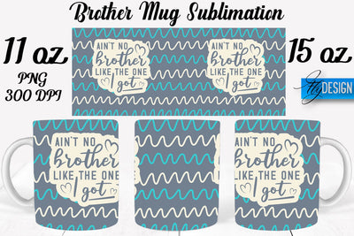 Brother Mug Sublimation | Coffee 11 Oz | 15 Oz Mug Sublimation Sublimation Fly Design 