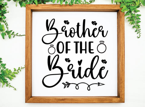 brother of the bride SVG SVG buydesign 