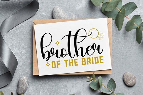 Brother of the bride SVG SVG Regulrcrative 
