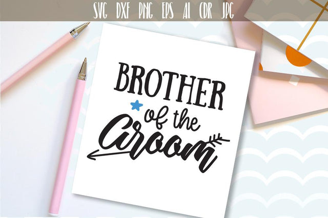 Brother Of The Groom SVG SVG VectorSVGdesign 