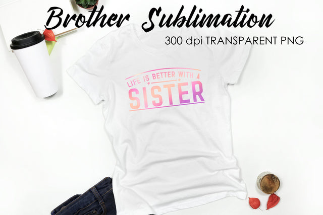 Brother Quotes Sublimation | T-Shirt Design | Family Sublimation Sublimation Fly Design 