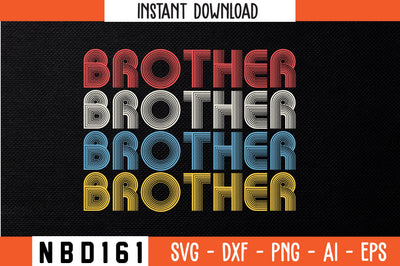 BROTHER Retro Design SVG Nbd161 