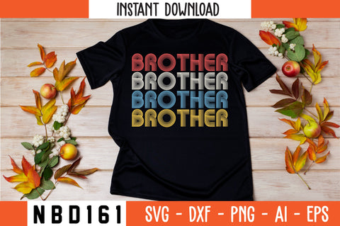 BROTHER Retro Design SVG Nbd161 