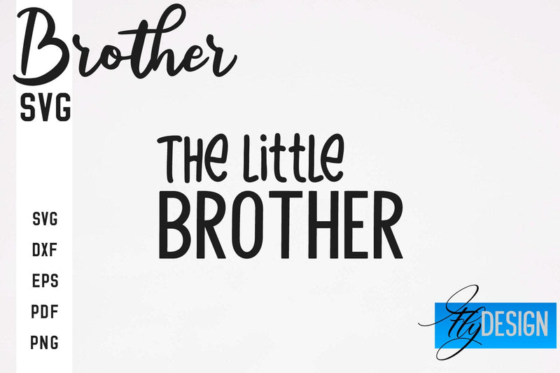 Brother SVG | Brother Quotes Design | Family SVG SVG Fly Design 