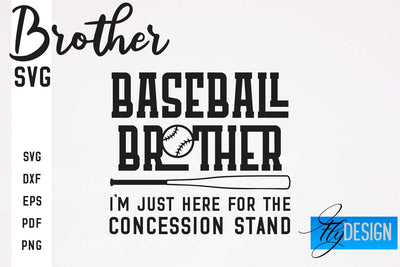 Brother SVG | Brother Quotes Design | Family SVG SVG Fly Design 