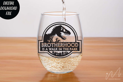 Brotherhood is a walk in the park svg, Brotherhood t shirt, Brotherhood cricut, gift for brother svg, cousin svg, Jurassic park svg SVG Isabella Machell 