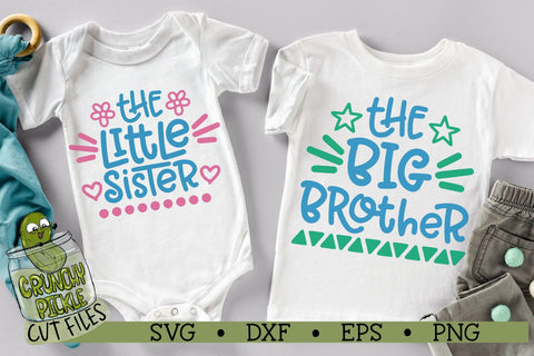 Brothers & Sisters Sibling Mini Bundle SVG SVG Crunchy Pickle 
