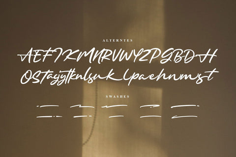 Browellay Synthya - Signature Font Arterfak Project 
