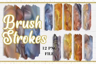 Brown plastic texture Brush Strokes, PNG Sublimation Design Sublimation artnoy 