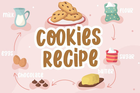 Brownies Fun Children Display Font Creatype Studio 