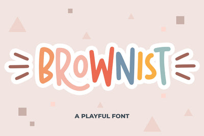 Brownist Font Abo Daniel Studio 