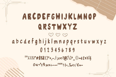 BrownSugar - Cute Handwritten Font Font ChiraaDesign 