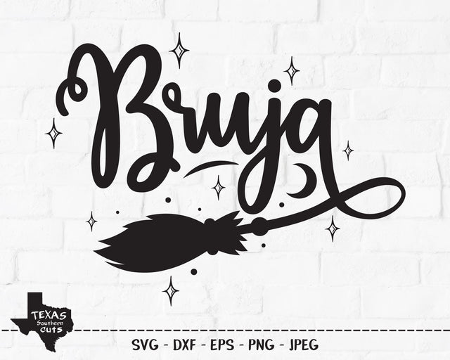 Bruja | Halloween SVG SVG Texas Southern Cuts 