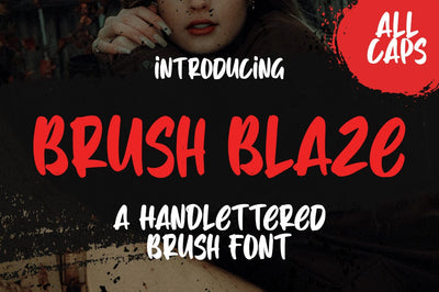 Brush Blaze Font gatype 