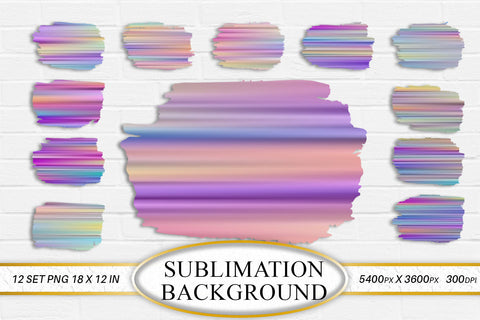 Brush splash sublimation background, bundle clipart, splash png, colorful Sublimation artnoy 