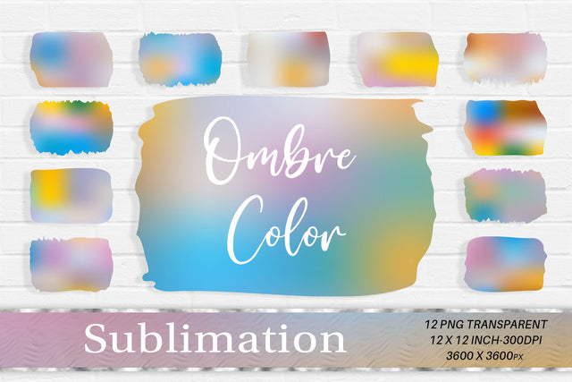 Brush splash sublimation background, bundle clipart, splash png, ombre background Sublimation artnoy 