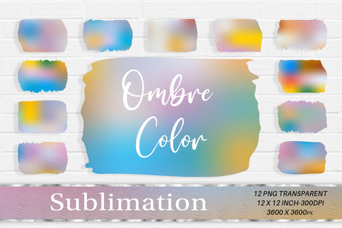 Brush splash sublimation background, bundle clipart, splash png, ombre background Sublimation artnoy 