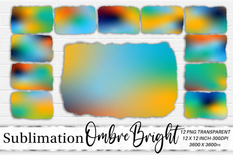 Brush splash sublimation background, bundle clipart, splash png, ombre Sublimation artnoy 
