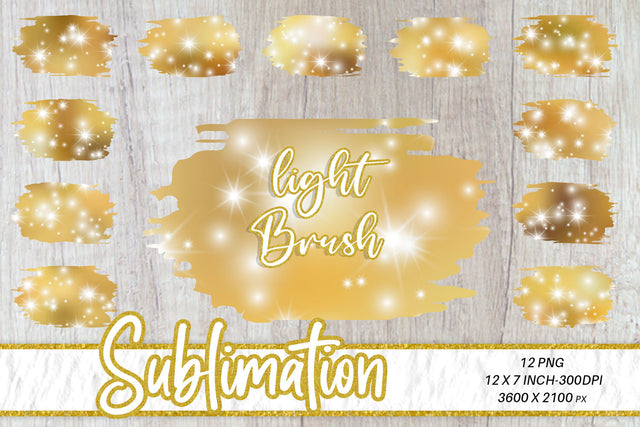 Brush splash sublimation background, bundle splash clipart, splash png, sparkle gold background Sublimation artnoy 