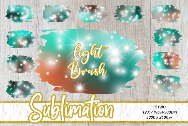 Brush splash sublimation background, bundle splash clipart, splash png, sparkle turquoise background Sublimation artnoy 