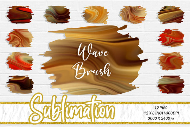Brush splash sublimation background, bundle splash clipart, splash png, wave background Sublimation artnoy 