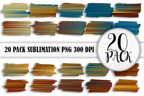 Brush splash sublimation background PNG, Gradient color , bundle clipart, splash png, gradient rust color Sublimation artnoy 