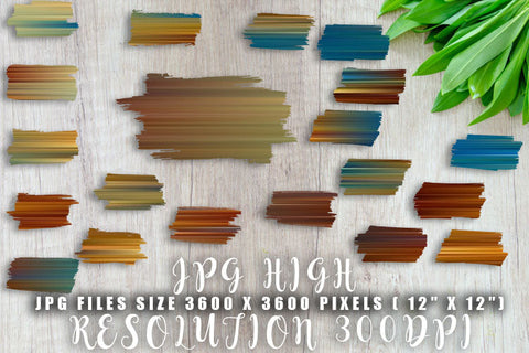 Brush splash sublimation background PNG, Gradient color , bundle clipart, splash png, gradient rust color Sublimation artnoy 