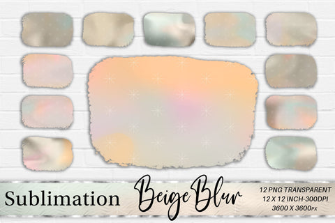 Brush splash sublimation background, Splash bundle clipart, splash png, beige blur Sublimation artnoy 