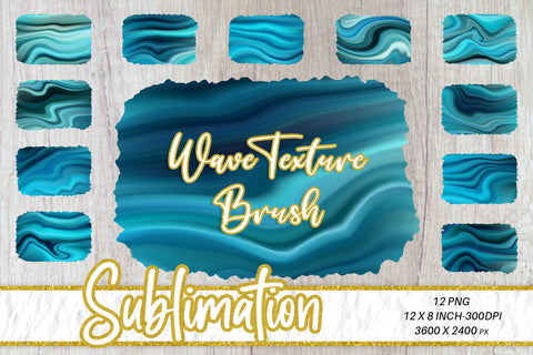 Brush splash sublimation background, splash bundle clipart, splash png, blue wave background Sublimation artnoy 