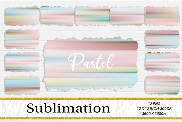 Brush splash sublimation background, splash bundle clipart, splash png, blur pastel background Sublimation artnoy 