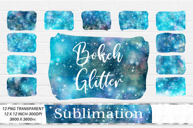 Brush splash sublimation background, Splash bundle clipart, Splash png, bokeh blue glitter background Sublimation artnoy 