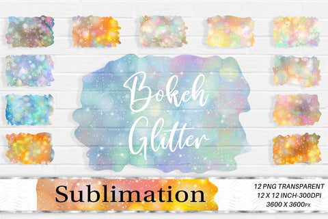 Brush splash sublimation background, Splash bundle clipart, Splash png, bokeh glitter background Sublimation artnoy 