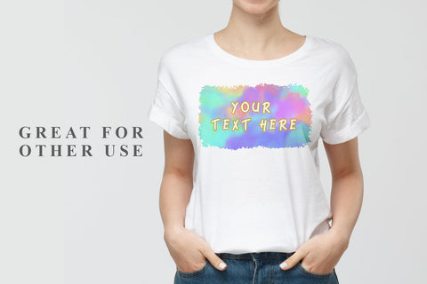 Brush splash sublimation background, splash bundle clipart, splash png, cloud texture , iridescent color Sublimation artnoy 