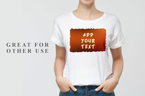 Brush splash sublimation background, splash bundle clipart, splash png, foil texture, dark orange color Sublimation artnoy 