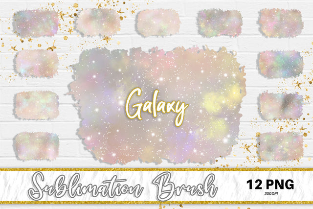 Brush splash sublimation background, splash bundle clipart, splash png, galaxy space Sublimation artnoy 