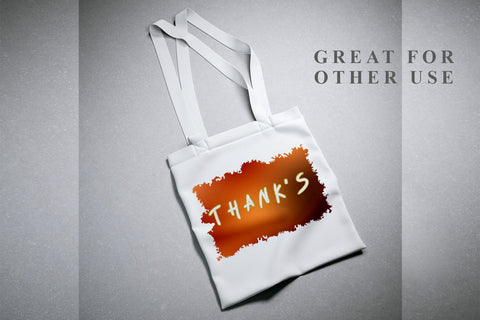 Brush splash sublimation background, splash bundle clipart, splash png, gradient dark orange color Sublimation artnoy 