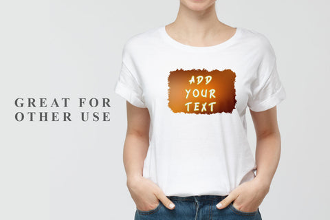 Brush splash sublimation background, splash bundle clipart, splash png, gradient dark orange color Sublimation artnoy 