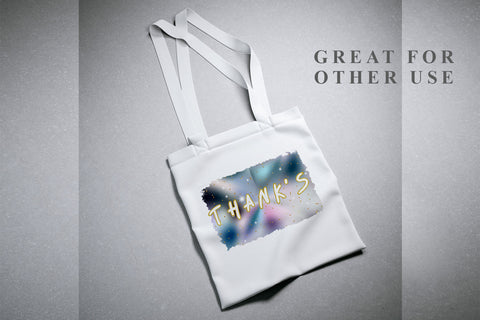 Brush splash sublimation background, splash bundle clipart, splash png, Gradient metallic blue color and glitter Sublimation artnoy 