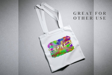 Brush splash sublimation background, splash bundle clipart, splash png, Gradient metallic rainbow color and sparkle Sublimation artnoy 