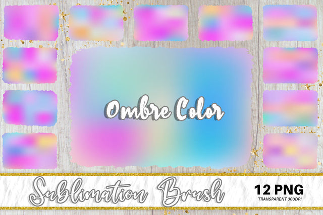 Brush splash sublimation background, splash bundle clipart, splash png, gradient ombre background Sublimation artnoy 