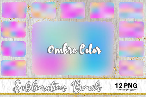 Brush splash sublimation background, splash bundle clipart, splash png, gradient ombre background Sublimation artnoy 