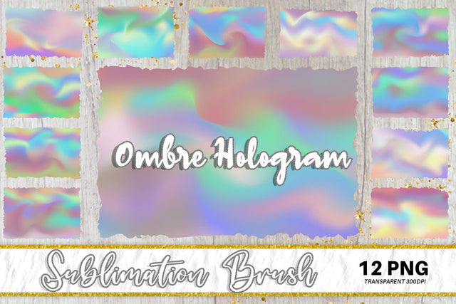 Brush splash sublimation background, splash bundle clipart, splash png, gradient ombre hologram background Sublimation artnoy 