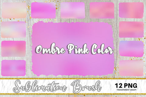 Brush splash sublimation background, splash bundle clipart, splash png, gradient ombre pink background Sublimation artnoy 