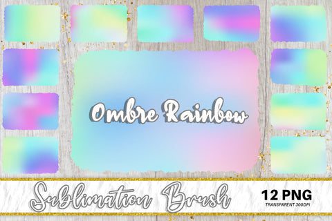 Brush splash sublimation background, splash bundle clipart, splash png, gradient ombre rainbow background Sublimation artnoy 