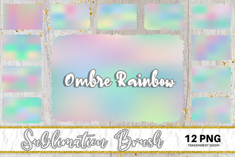 Brush splash sublimation background, splash bundle clipart, splash png, gradient ombre rainbow background Sublimation artnoy 