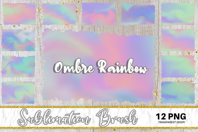 Brush splash sublimation background, splash bundle clipart, splash png, gradient ombre rainbow background Sublimation artnoy 